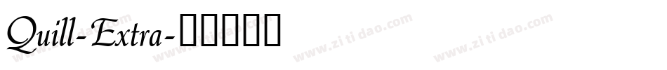 Quill-Extra字体转换