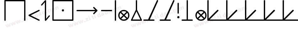 Aviator-9YY37字体转换