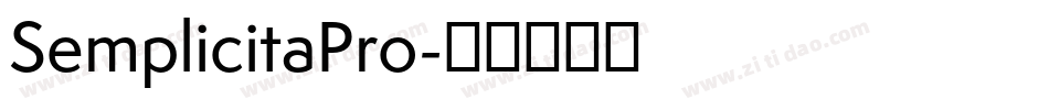 SemplicitaPro字体转换