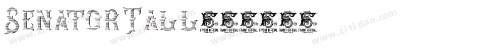 SenatorTall字体转换