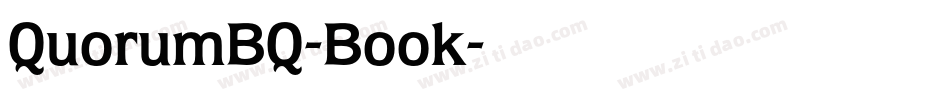 QuorumBQ-Book字体转换