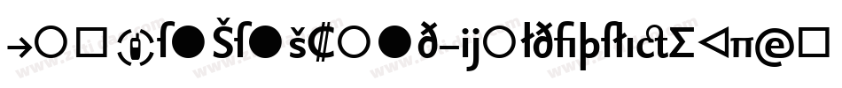 MorganSansCond-BoldItalicExpert字体转换