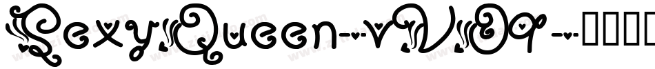 SexyQueen-vVO9字体转换