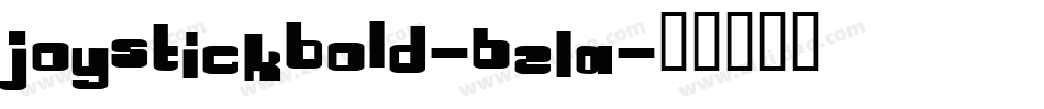 JoystickBold-62LA字体转换