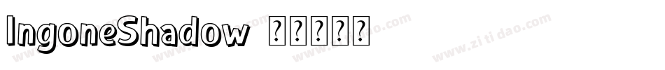 IngoneShadow字体转换