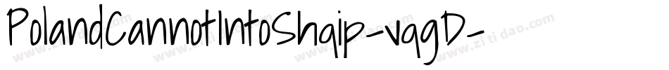 PolandCannotIntoShqip-vqgD字体转换