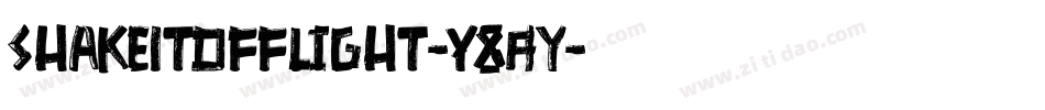 ShakeItOffLight-Y8Ay字体转换