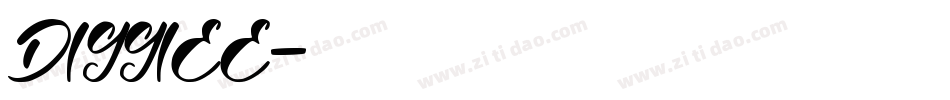DIGGIEE字体转换