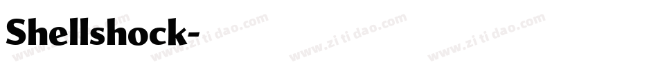 Shellshock字体转换