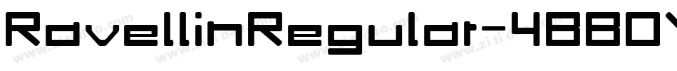 RavellinRegular-4BBOY字体转换