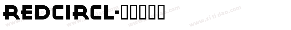 REDCIRCL字体转换