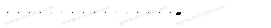 ShinnLightItalic字体转换