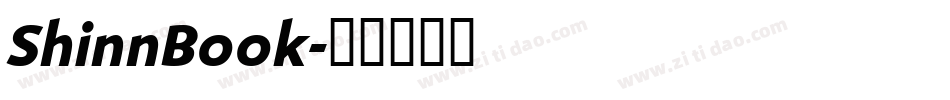 ShinnBook字体转换