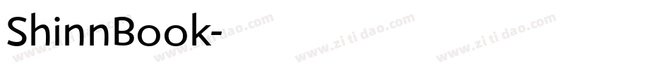 ShinnBook字体转换