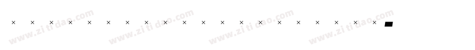ShinnExtraBoldItalic字体转换