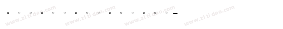 ShinnBookItalic字体转换