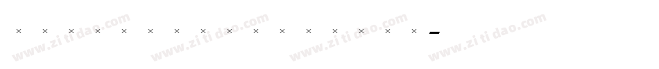 ShinnLightItalic字体转换