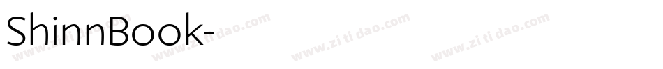 ShinnBook字体转换