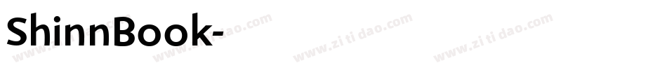 ShinnBook字体转换