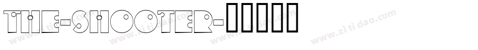 The-Shooter字体转换