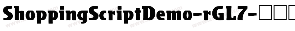ShoppingScriptDemo-rGL7字体转换