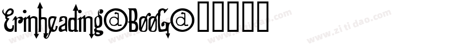 Erinheading-BooG字体转换