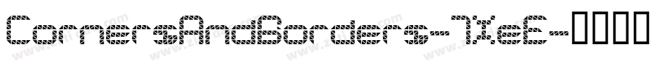 CornersAndBorders-7XeE字体转换