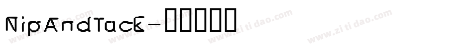 NipAndTuck字体转换