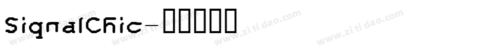 SignalChic字体转换