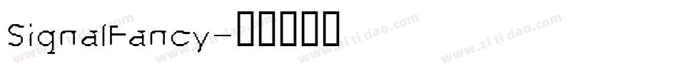 SignalFancy字体转换