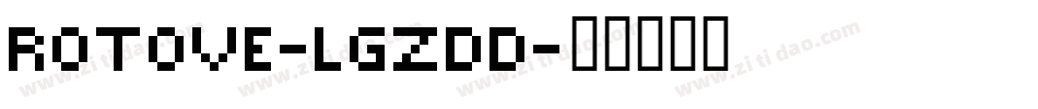 Rotove-lgZdD字体转换
