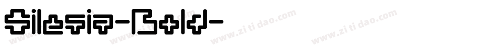Silesia-Bold字体转换