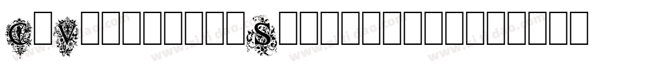 CgVictorianSilhouette字体转换