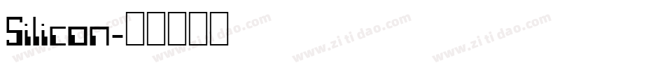 Silicon字体转换