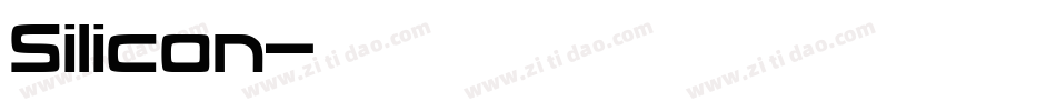 Silicon字体转换