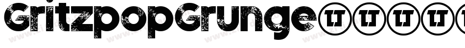 GritzpopGrunge字体转换