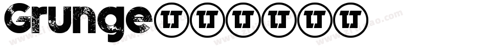 Grunge字体转换