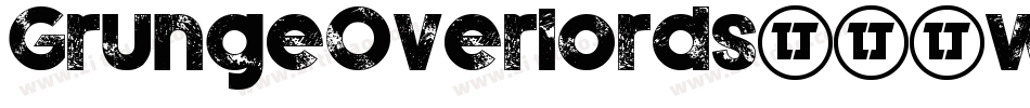 GrungeOverlords-86wD字体转换 GrungeOverlords-86wD字体转换