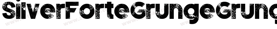 SilverForteGrungeGrunge-7A7B字体转换