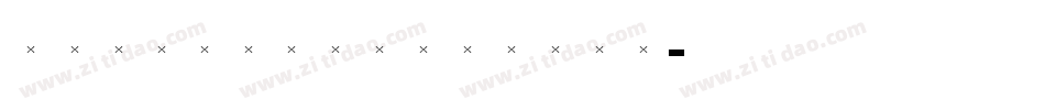 SilveradoMedium字体转换