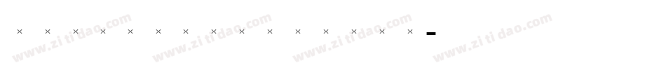 SilveradoMedium字体转换
