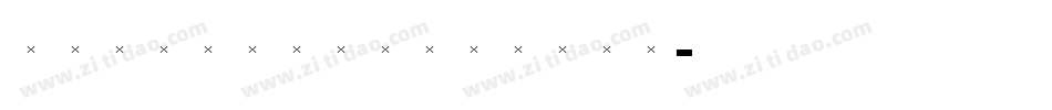 SilveradoMedium字体转换