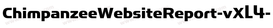 ChimpanzeeWebsiteReport-vXL4字体转换