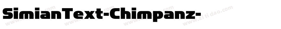 SimianText-Chimpanz字体转换