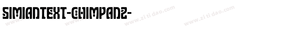 SimianText-Chimpanz字体转换