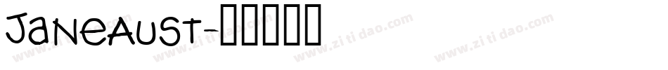JaneAust字体转换