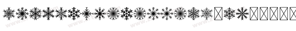 SnowflakeLetters-gx43字体转换