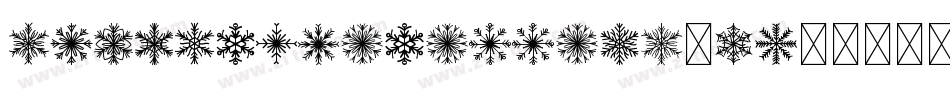SnowflakeLetters-gx43字体转换