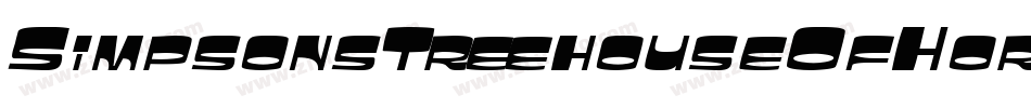 SimpsonsTreehouseOfHorror-R3qE字体转换 SimpsonsTreehouseOfHorror-R3qE字体转换
