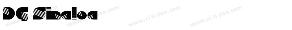 DG_Sinaloa字体转换
